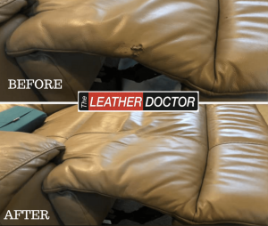 puppy-chewed-leather-lounge
