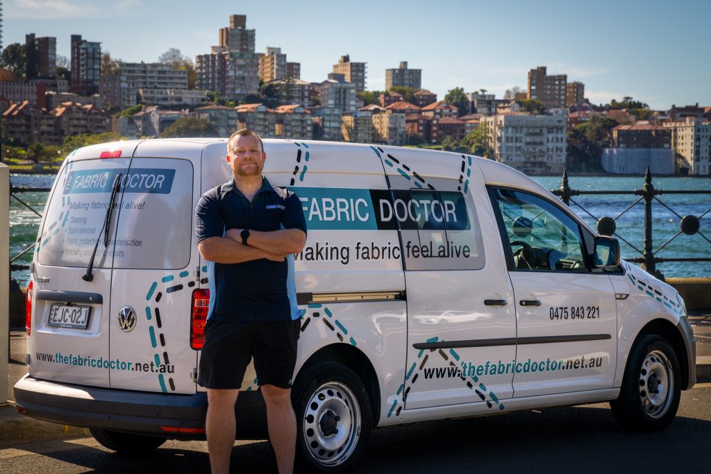 Fabric Doctor Franchisee with Van